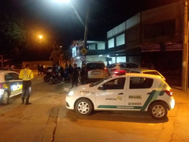 Sete festas clandestinas são encerradas em Aparecida de Goiânia