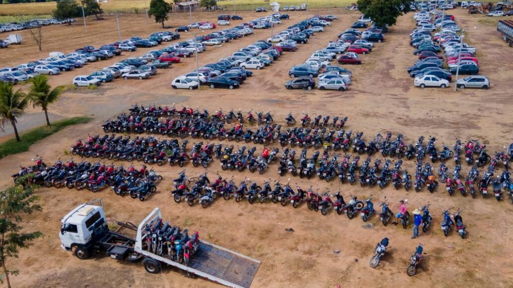 Detran amplia para 9 mil, número de veículos que serão leiloados