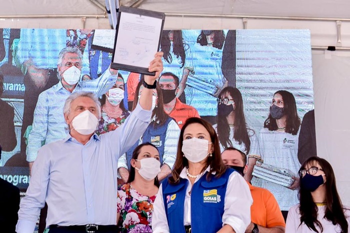Caiado e Gracinha lançam Goiás Social
