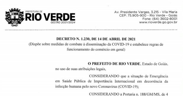 Decreto autoriza abertura de atividades não essenciais aos finais de semana