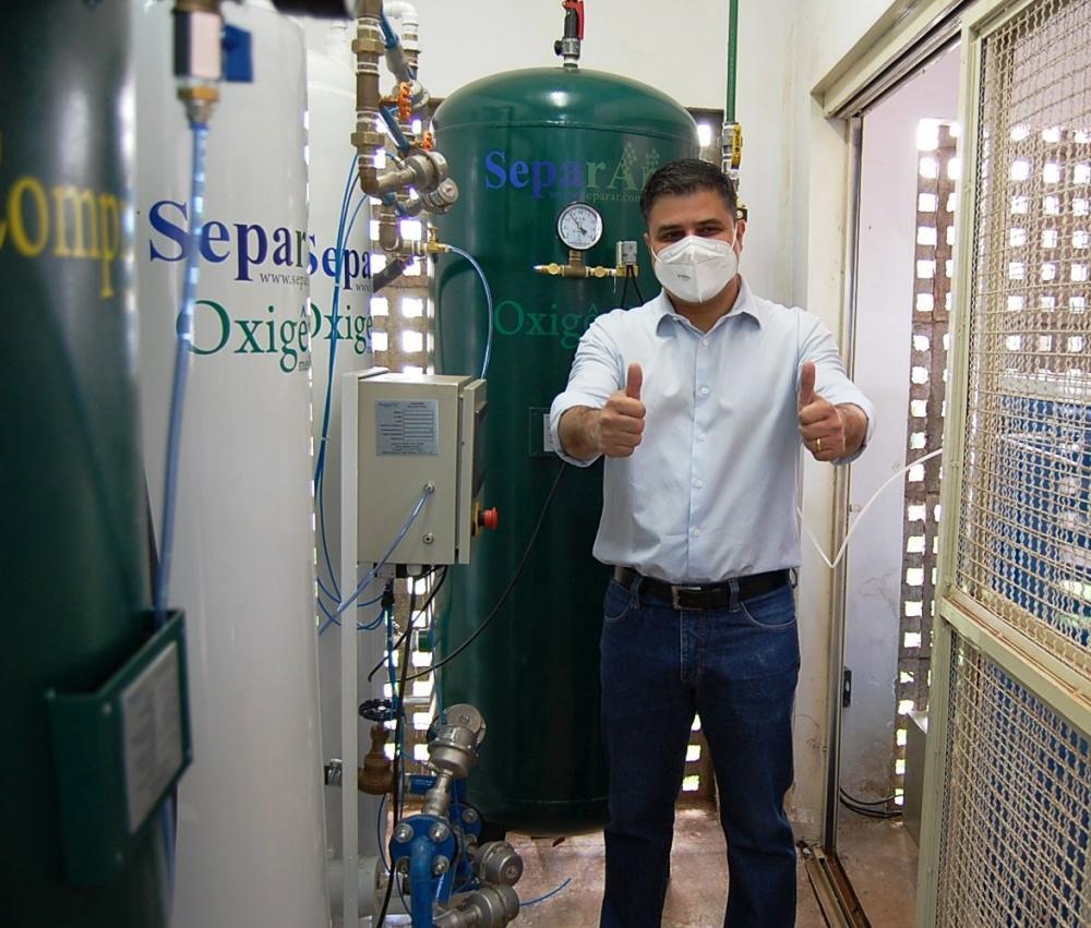 SANTA HELENA INAUGURA USINA DE OXIGÊNIO