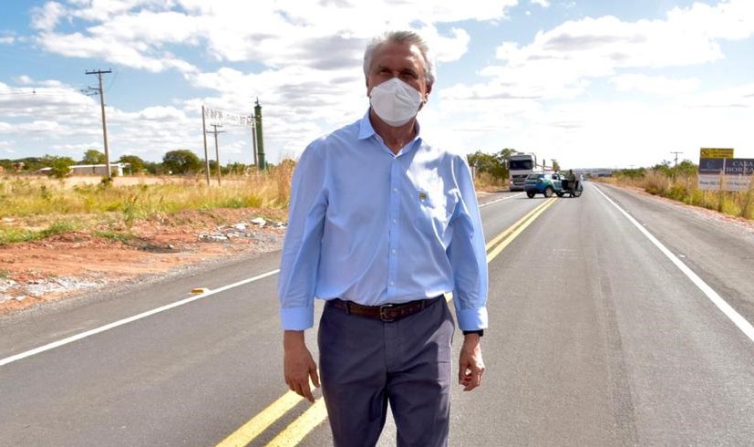 Governo inaugura reconstrução do perímetro urbano da rodovia GO-108, em Posse