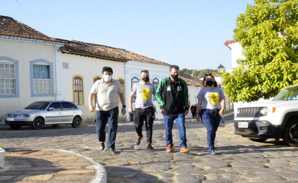 Embaixador do percurso a pé do Caminho de Cora conhece principais pontos do trajeto