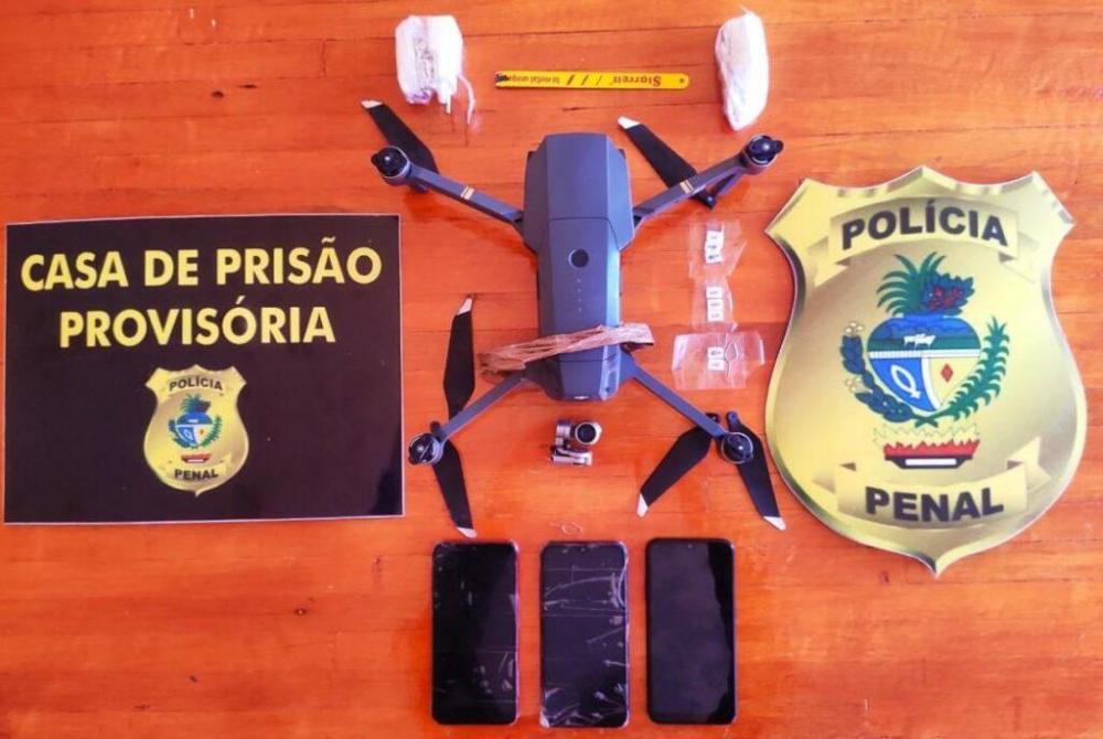 Servidores interceptam 17 drones no Complexo Prisional de Aparecida de Goiânia