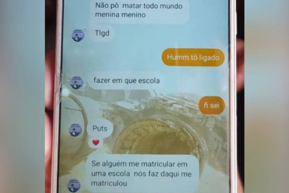 Adolescente de Itumbiara é suspeito de planejar massacre em escola do RN com primo, diz PC