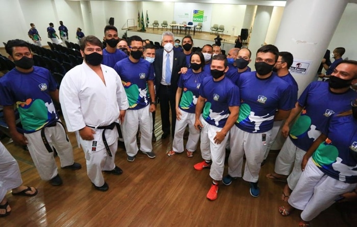 Caiado participa da 1ª capacitação do Construindo Campeões