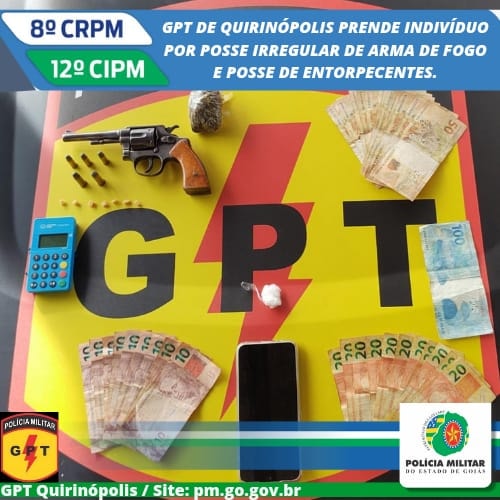 GPT Prende indivíduo em flagrante