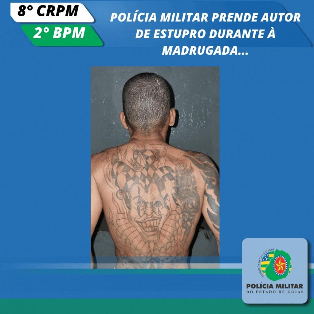 POLÍCIA MILITAR PRENDE AUTOR DE ESTUPRO