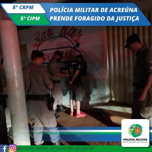 Polícia Militar de Acreúna no combate à evasão carcerária