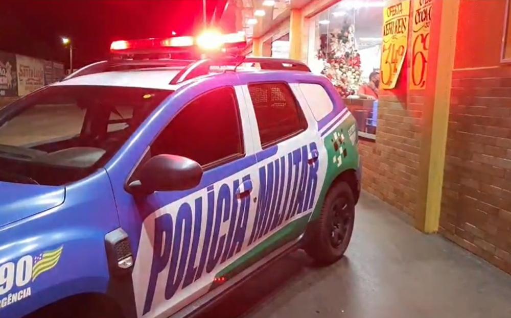 Polícia Militar prende homem que roubou carne em Supermercado