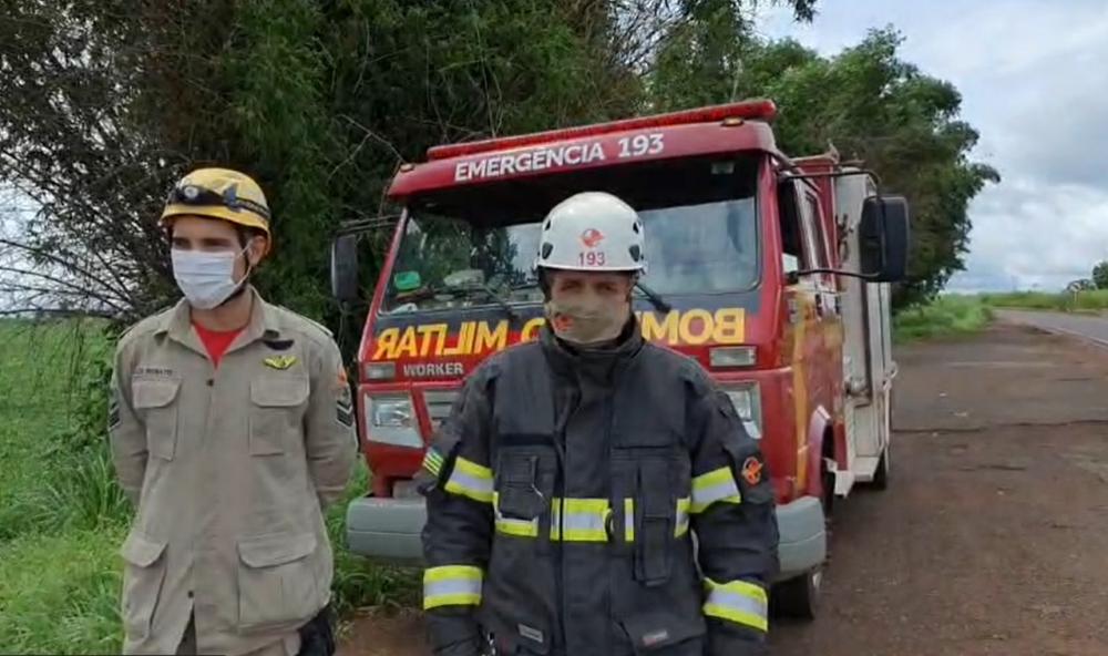 Acidente gravíssimo na BR-452 entre o Cinquentão e o Córrego Bauzinho