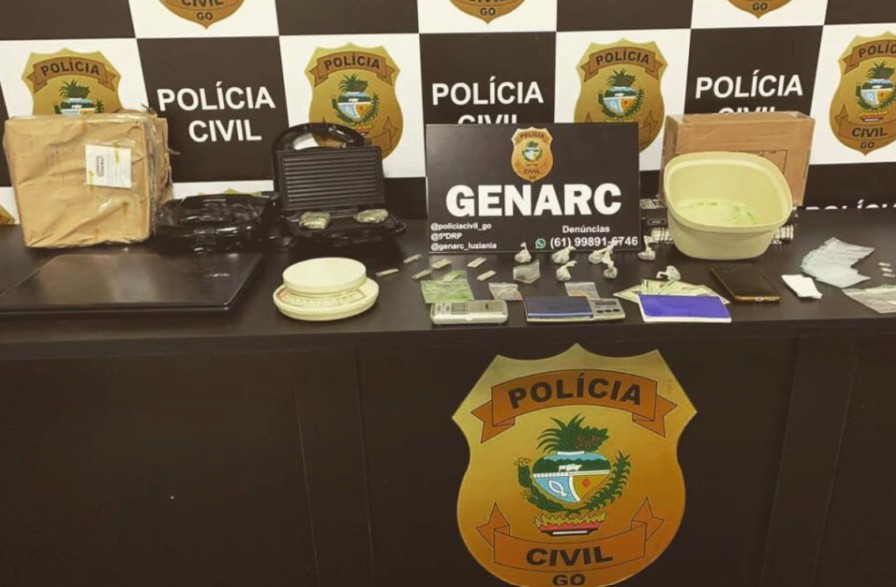 Em vez de lanche: polícia prende homem com droga na sanduicheira, em Valparaíso (GO)