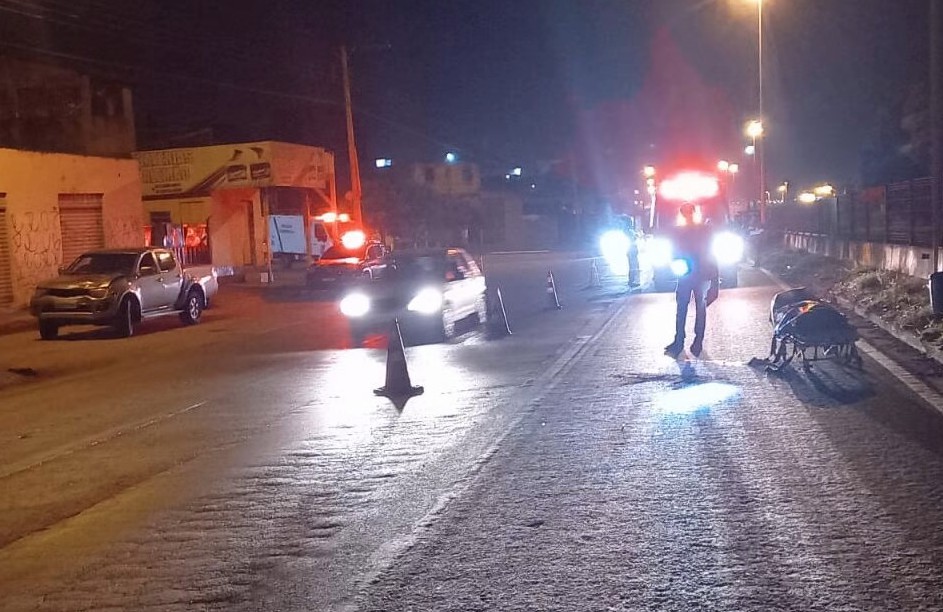 Travessia irregular acaba em atropelamento e morte na BR-153, em Goiânia