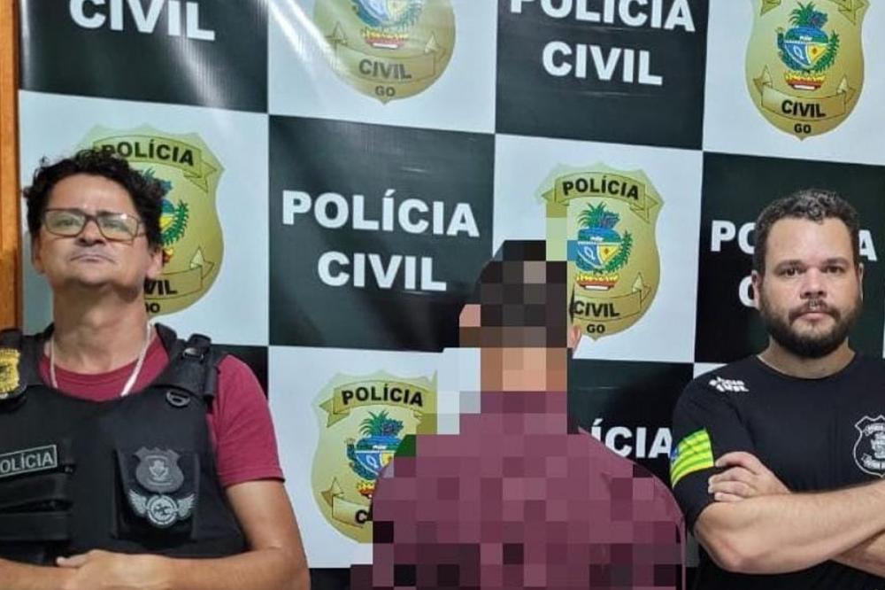 Homem furta celular da namorada e é preso, em São Francisco de Goiás