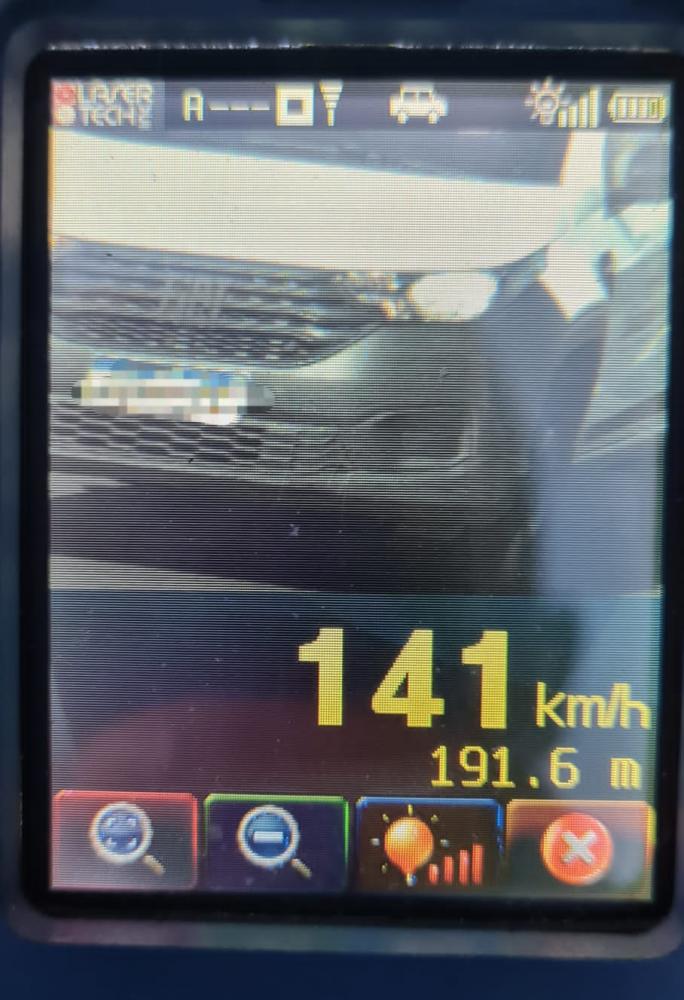 DF: PRF flagra mais de 300 motoristas acima da velocidade na BR-060