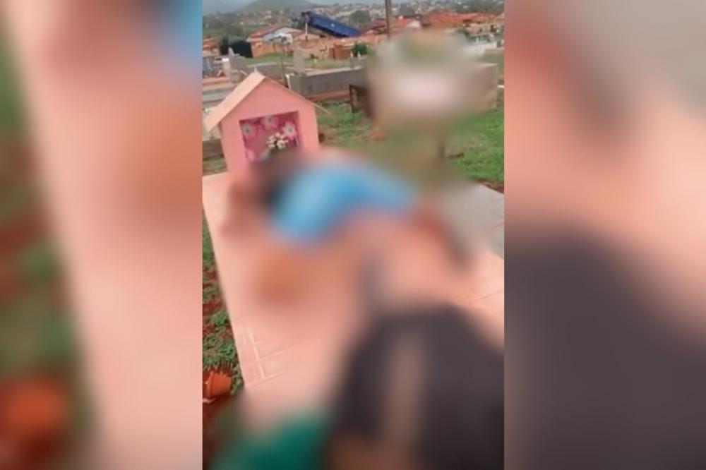 Polícia prende acusados de violar sepultura de menina, em Barro Alto