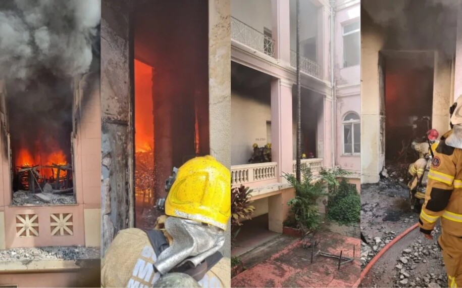 Adolescente causa incêndio após fumar em escola de MG; 40 pessoas foram internadas