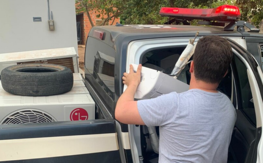 Polícia prende suspeitos de furtar dez aparelhos de ar condicionado em Alto Horizonte