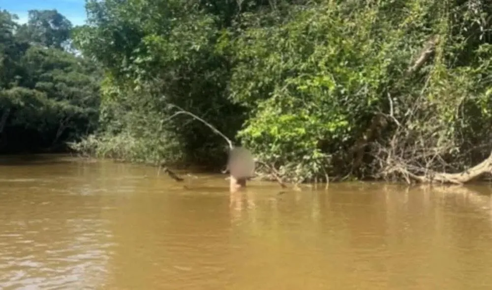 IDOSO DESAPARECE NO RIO PIRACANJUBA E É ENCONTRADO HORAS DEPOIS AGARRADO A UMA ÁRVORE