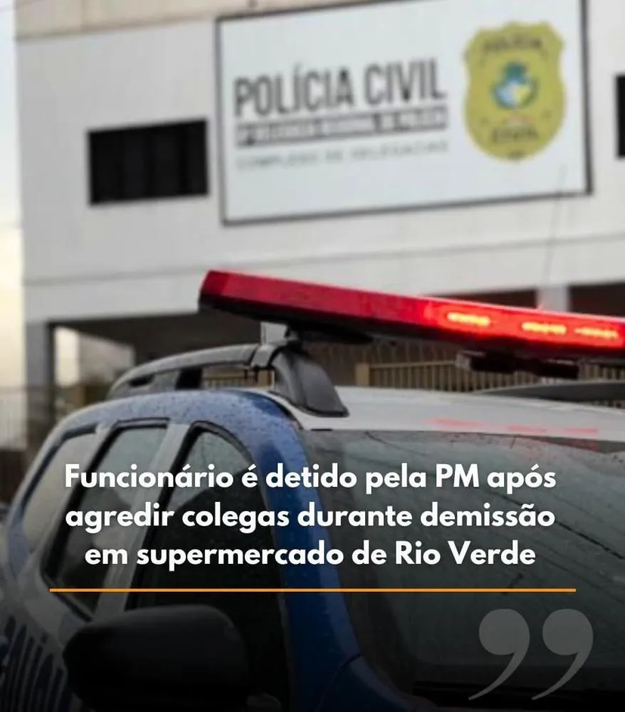 FUNCIONÁRIOS DE SUPERMERCADO SÃO AGREDIDAS POR HOMEM APÓS DEMISSÃO EM RIO VERDE