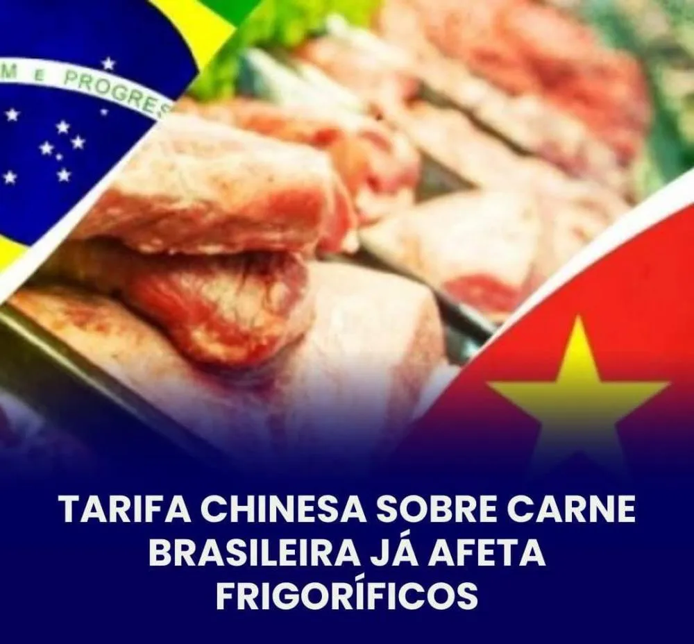 CHINA IMPÕE SOBRETAXA E FRIGORÍFICOS BRASILEIROS REDUZEM PRODUÇÃO