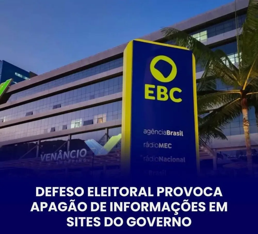 DEFESO ELEITORAL PROVOCA APAGÃO DE INFORMAÇÕES EM SITES DE GOVERNOS ÀS VÉSPERAS DAS ELEIÇÕES
