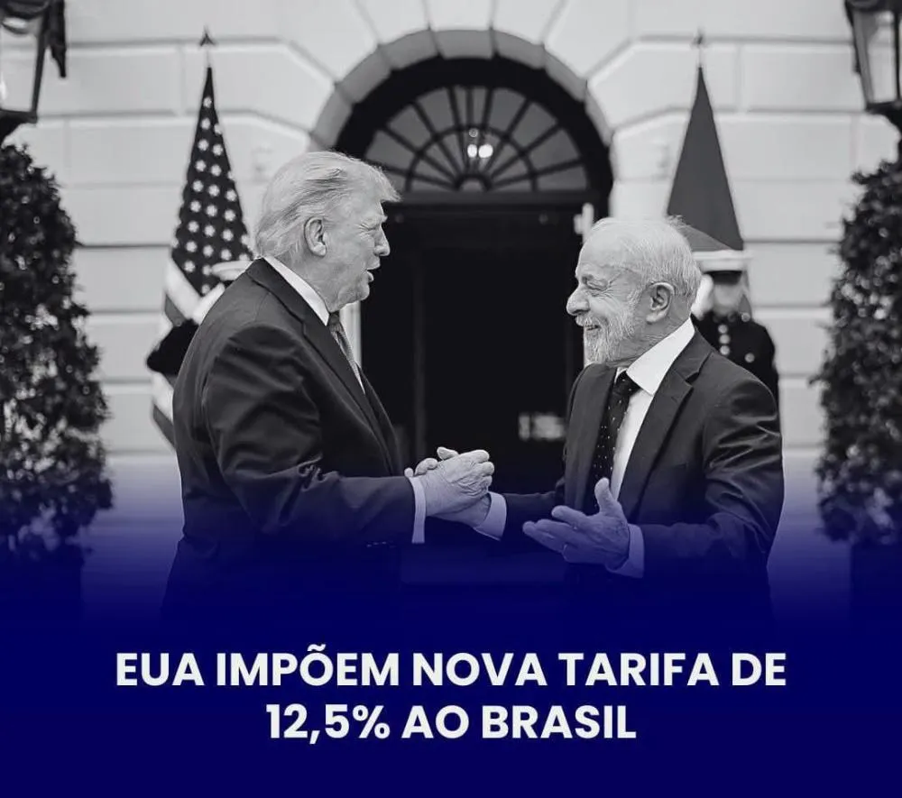 EUA IMPÕEM TARIFA DE 12,5% SOBRE PRODUTOS BRASILEIROS, MAS POUPAM PRINCIPAIS EXPORTAÇÕES