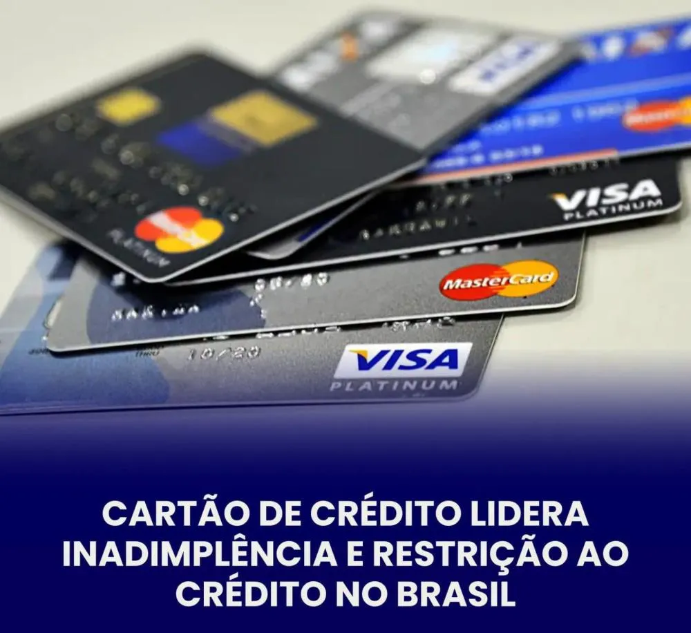 CARTÃO DE CRÉDITO LIDERA INADIMPLÊNCIA E JÁ RESPONDE POR 42% DAS DÍVIDAS NO BRASIL
