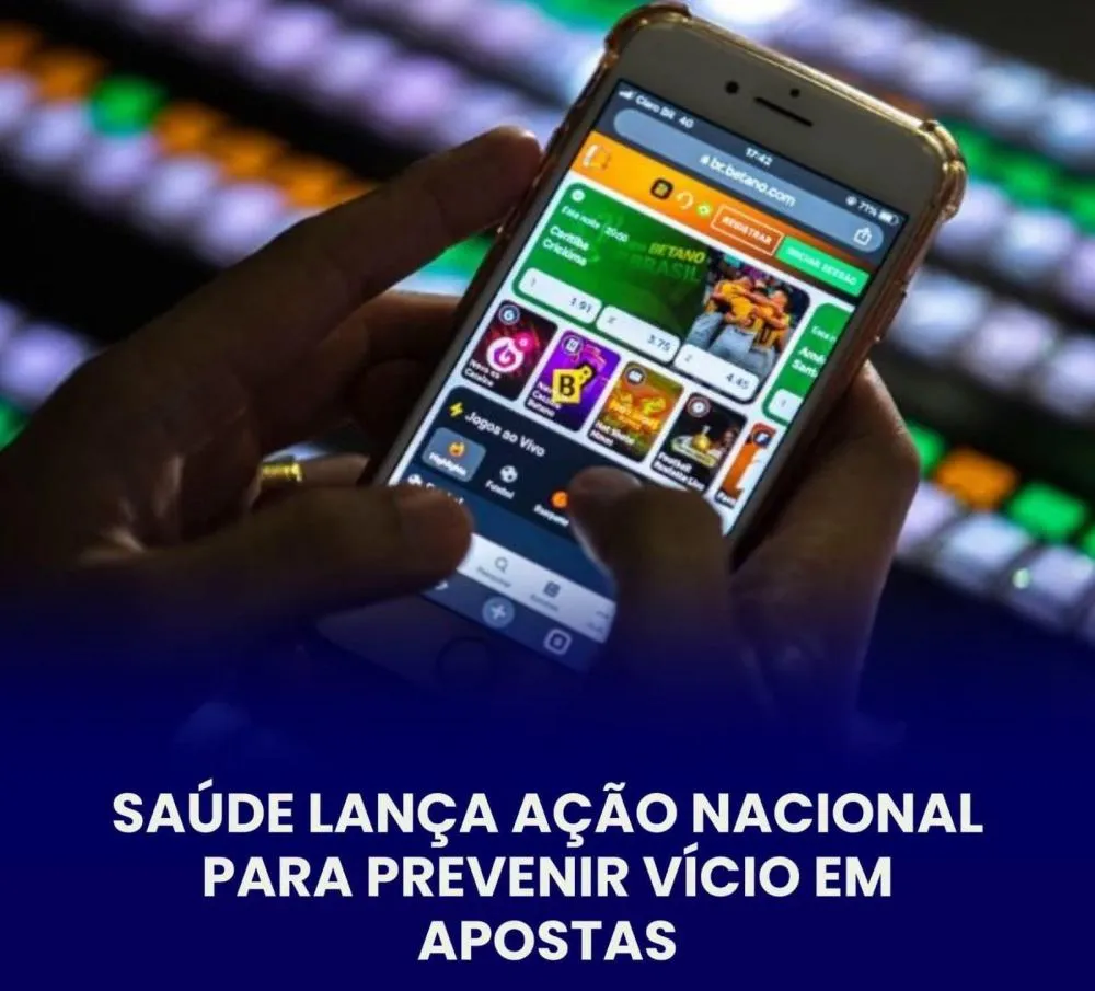 Ministério da Saúde lança campanha para alertar sobre riscos das apostas on-line