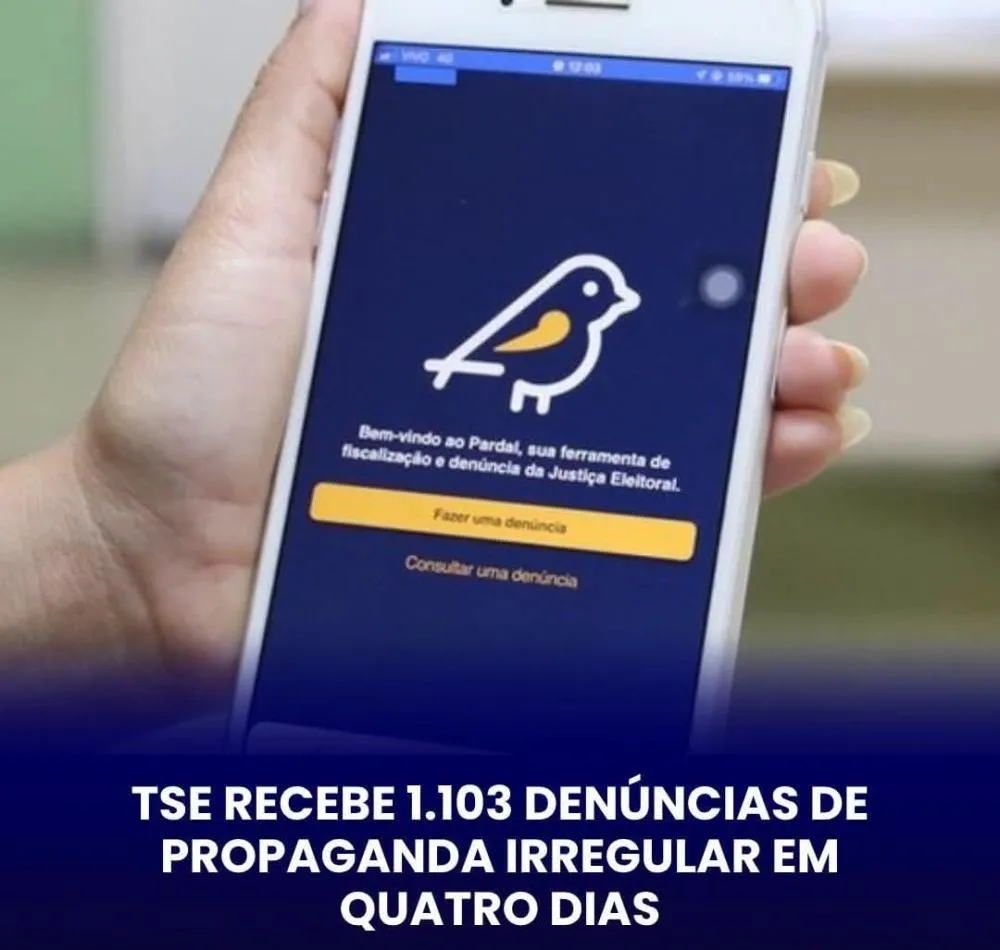 TSE RECEBE MAIS DE 1,1 MIL DENÚNCIAS DE IRREGULARIDADES EM PROPAGANDAS ELEITORAIS