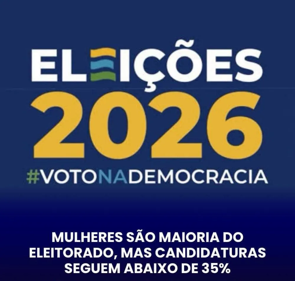 MULHERES SÃO MAIORIA DO ELEITORADO, MAS SEGUEM SUB-REPRESENTADAS NAS ELEIÇÕES