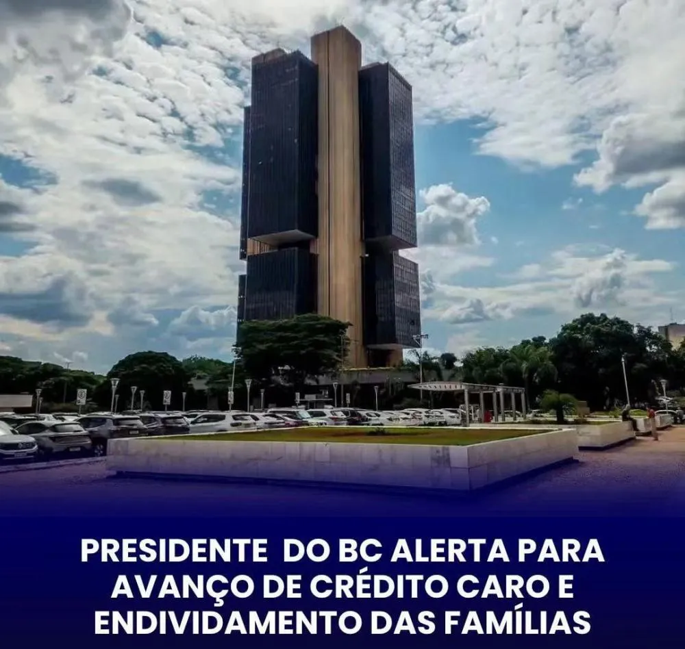 GALÍPOLO ALERTA PARA AVANÇO DE CRÉDITO CARO E ENDIVIDAMENTO DAS FAMÍLIAS