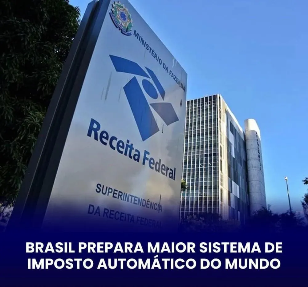 BRASIL PREPARA COBRANÇA AUTOMÁTICA DE IMPOSTOS SOBRE VENDAS A PARTIR DE 2028