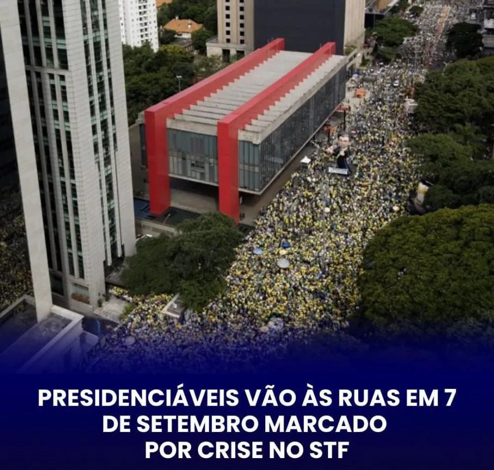 Crise entre ministros do STF amplia críticas à Corte durante atos de 7 de Setembro