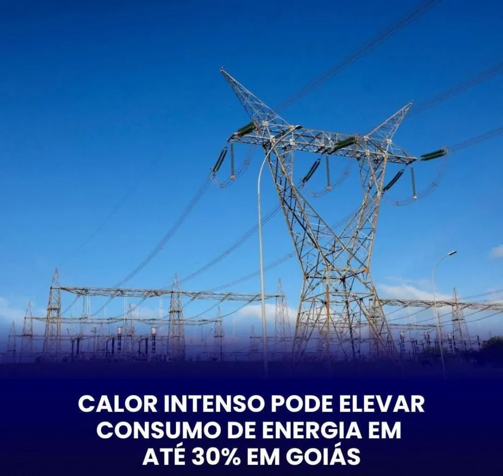 Calor intenso e Super El Niño podem elevar consumo de energia em Goiás em até 30%