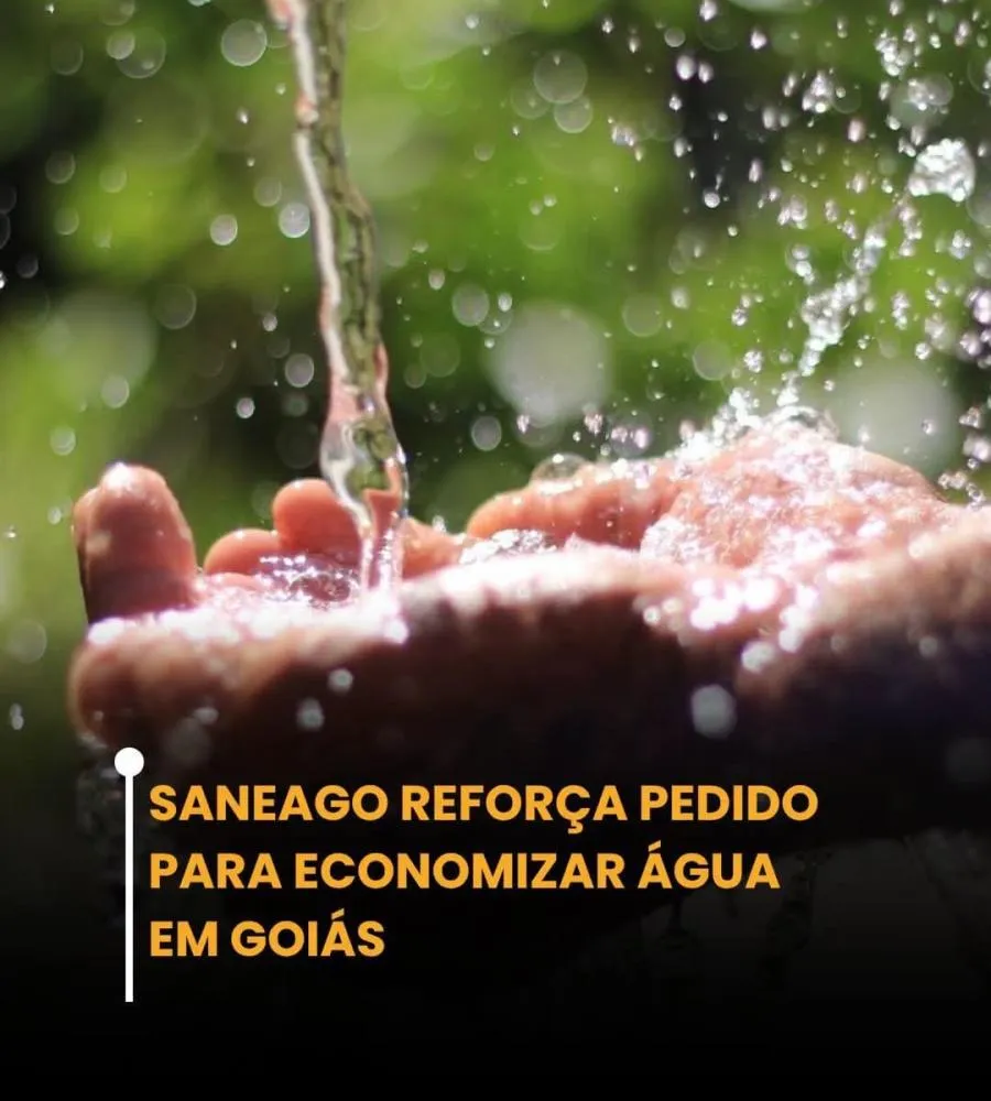 Saneago reforça pedido de economia de água durante transição para período chuvoso