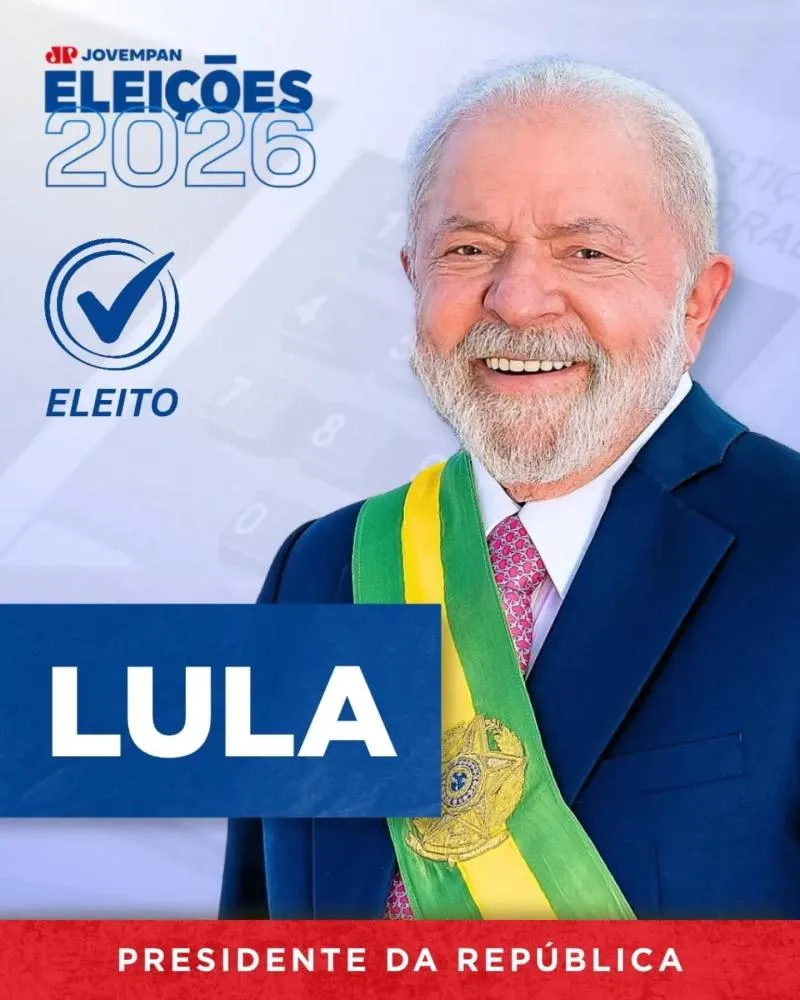 LULA É REELEITO PRESIDENTE EM DISPUTA ACIRRADA COM FLÁVIO BOLSONARO, APONTA PROJEÇÃO