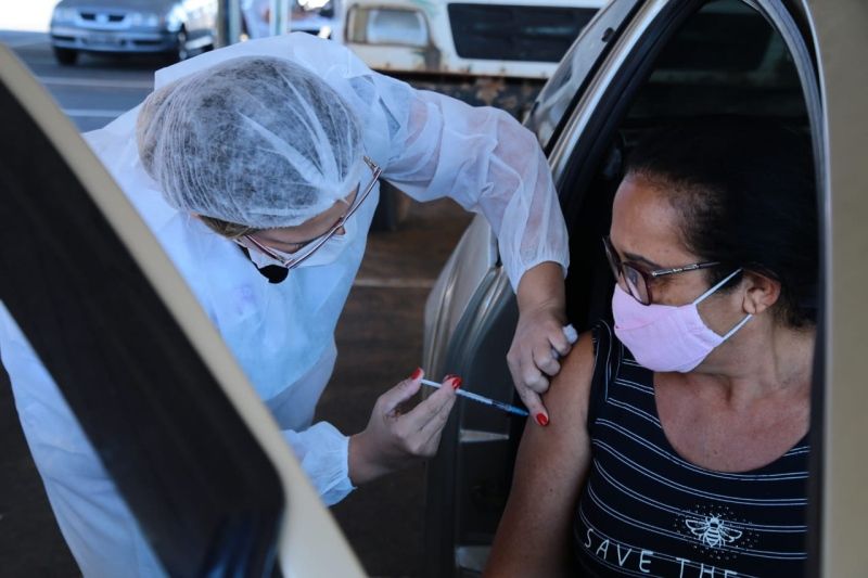 8% da população de Goiás recebeu segunda dose da vacina contra a Covid-19