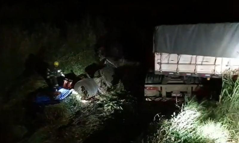 #Parte2 ✓ ACIDENTE GRAVE NA BR-452 próximo ao trevo que dá acesso à distrito de Oruana