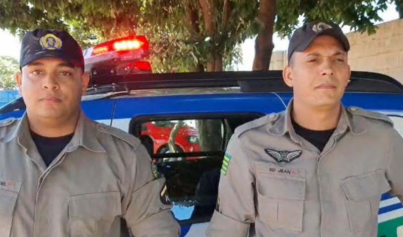 A POLICIA MILITAR identifica e prende autor de furto em lotérica