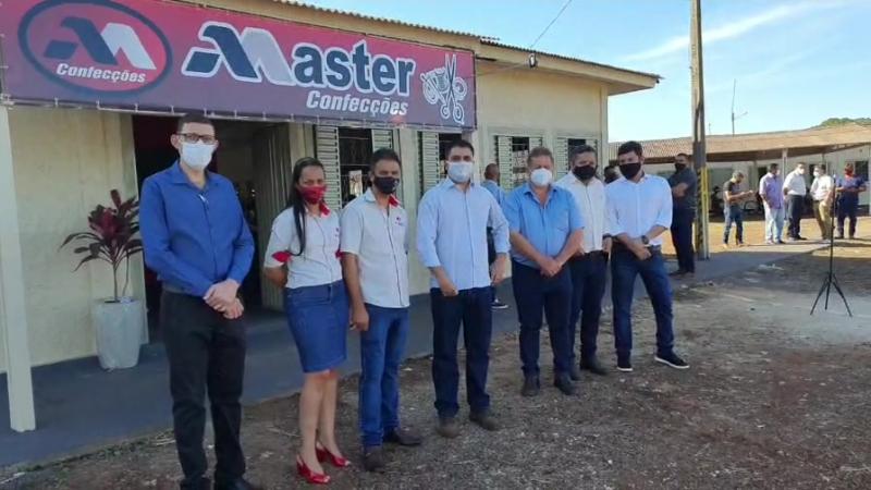 Master Confecções, a 5ª indústria que integra o Polo de Santa Helena é inaugurada