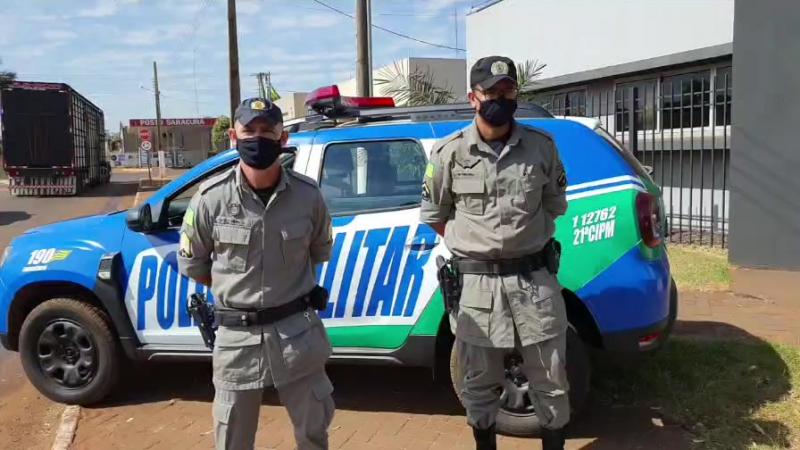 Furto em residência no Bairro Parreira: Polícia Militar consegue prender suspeitos 20 minutos depois do crime
