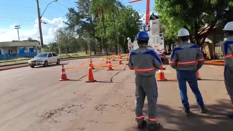 Moradores do Centro ficam sem energia elétrica
