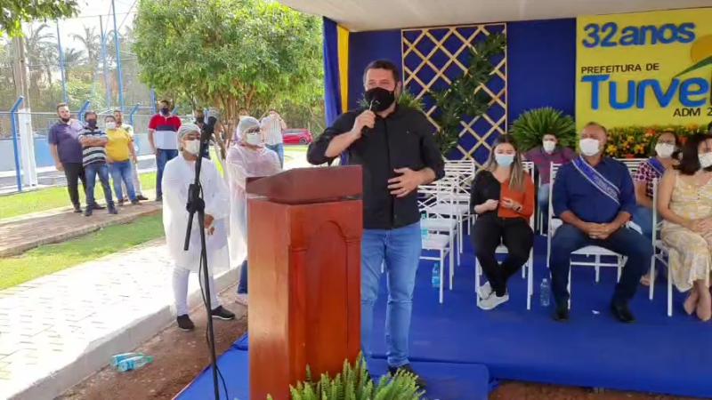 Turvelândia 32 anos: prefeito Siron agradece a presença e a participação de todos em mais um aniversário da cidade