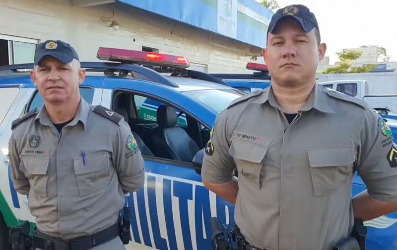 Nesta #REPORTAGEM POLÍCIA MILITAR DA 21ªCIPM, prende ladrão de comércio em flagrante e recupera todos objetos 