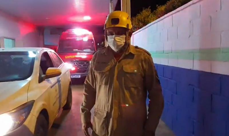 Corpo de Bombeiros atende ocorrência de tentativa de homicídio