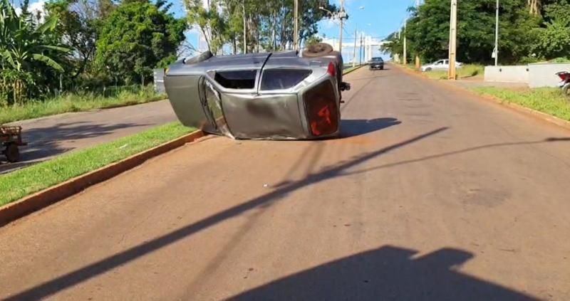  O ACIDENTE FOI NA Avenida Ursulino Pereira de Abreu, próximo a Rádio Cultura