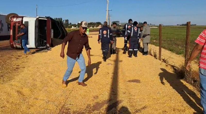 ACIDENTE GRAVE NA GO 210, PERÍMETRO URBANO DE SANTA HELENA