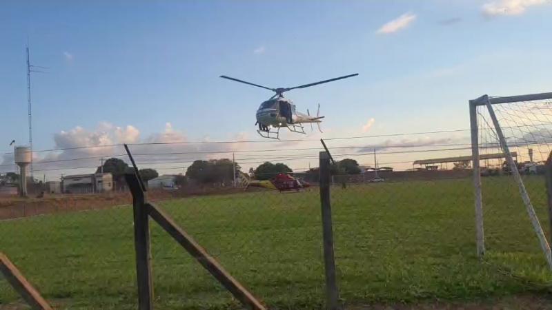 Lázaro Barbosa: muita movimentação de helicópteros em Girassol