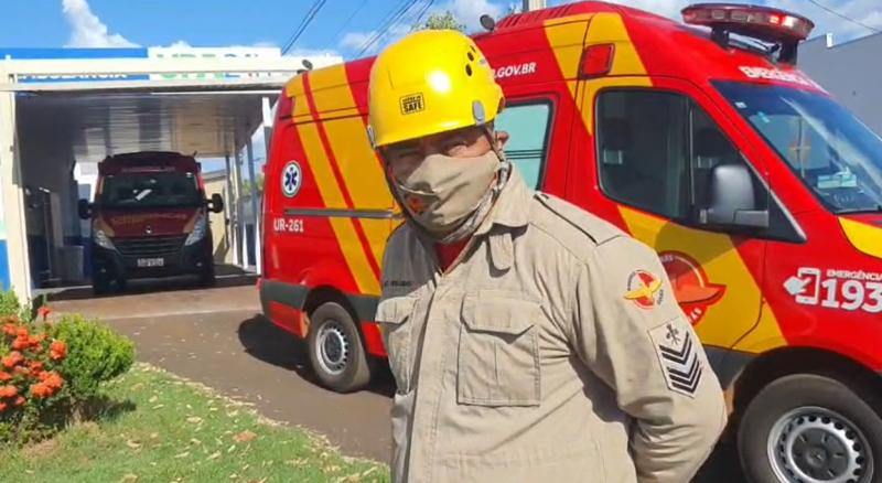 ACOMPANHAMOS O RESGATE e a chegada na unidade de pronto atendimento